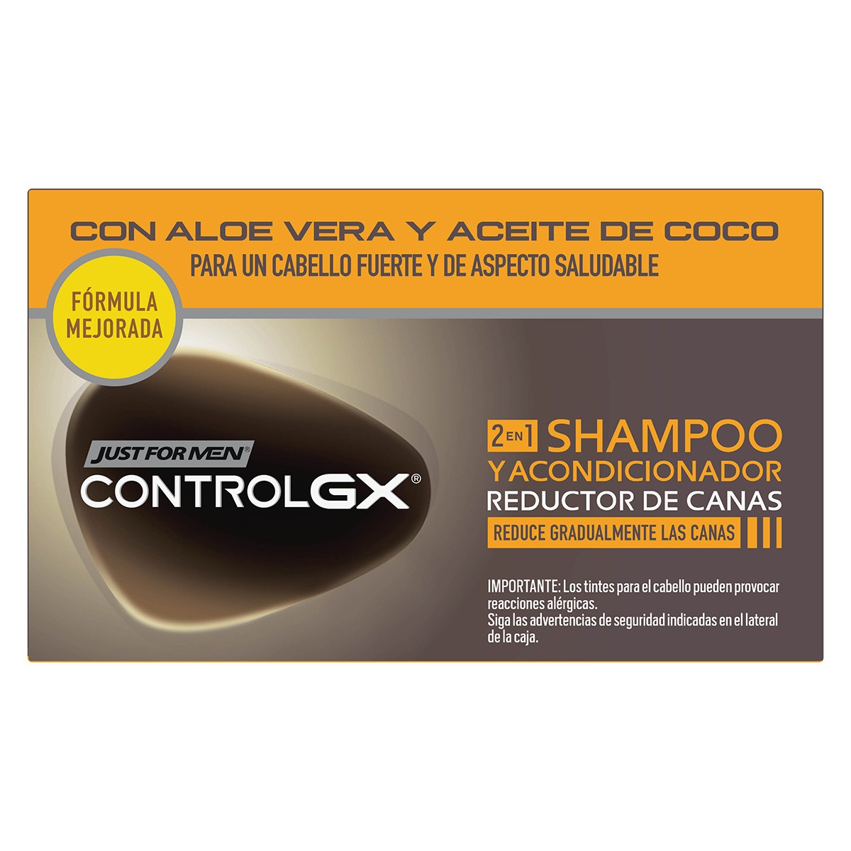 Just for men control GX champú 118ml + acondicionador 150ml
