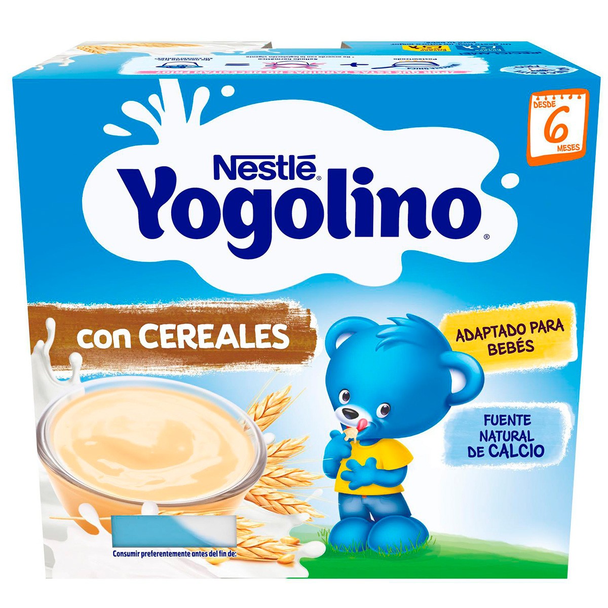 Nestlé Yogolino cereales 4 x 100 gr